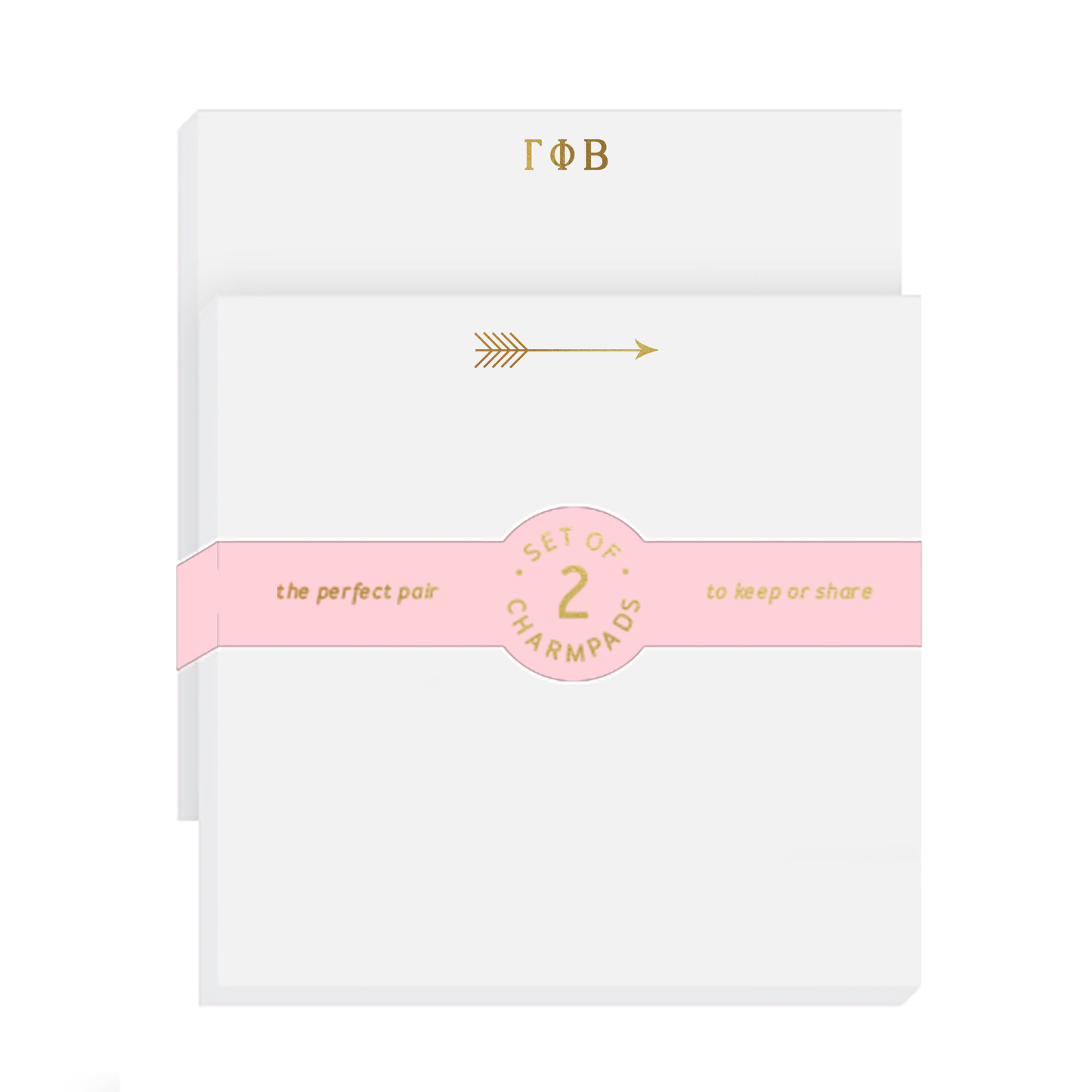 Gamma Phi Beta Charmpad® 2 Pack