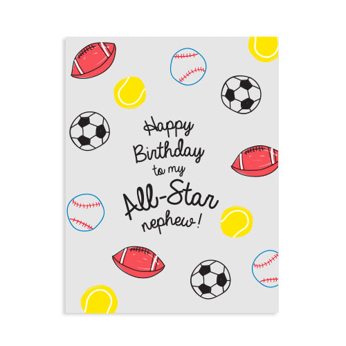 Happy Birthday To My All-Star Nephew
