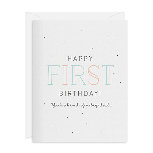 First Birthday