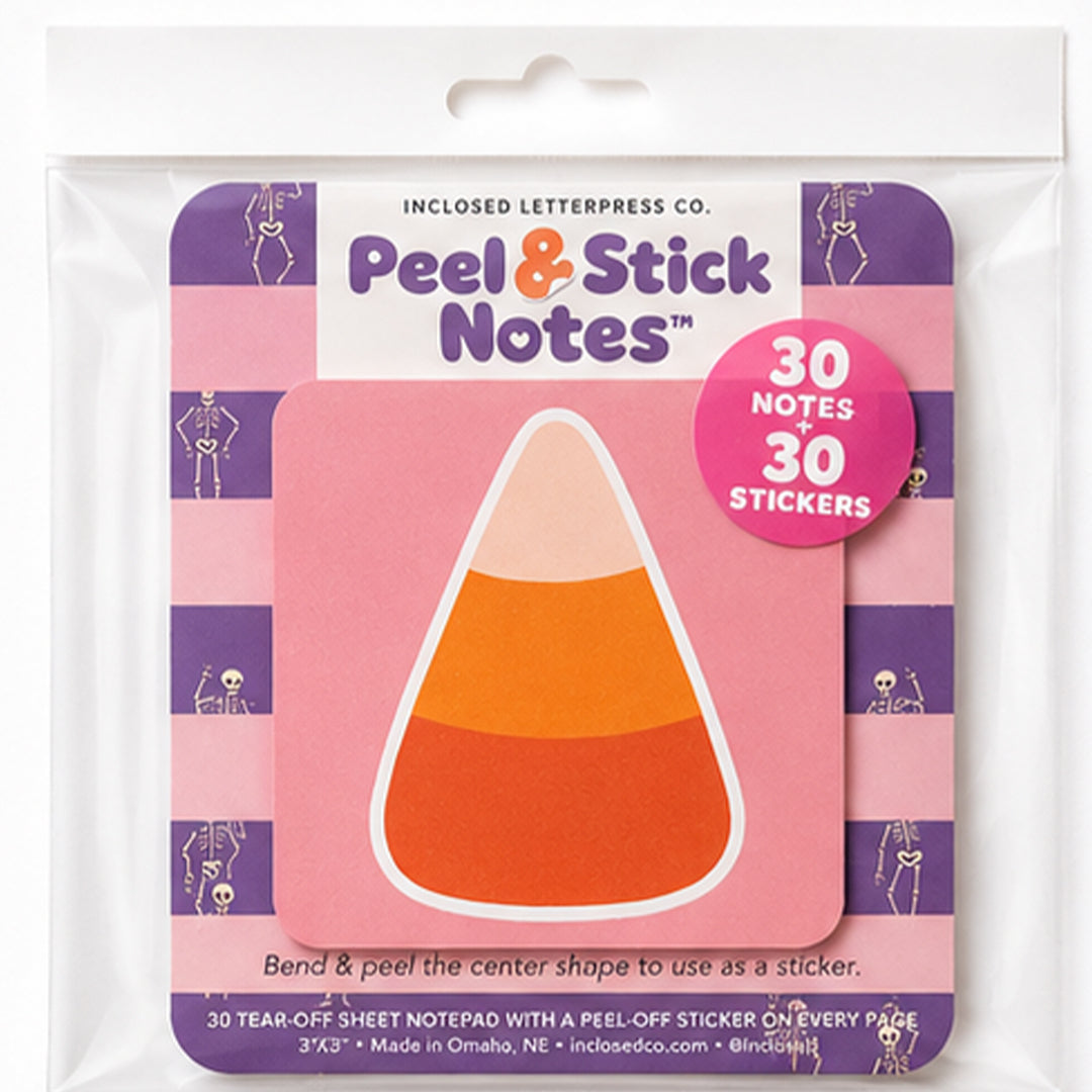 Candy Corn Peel & Stick Notes