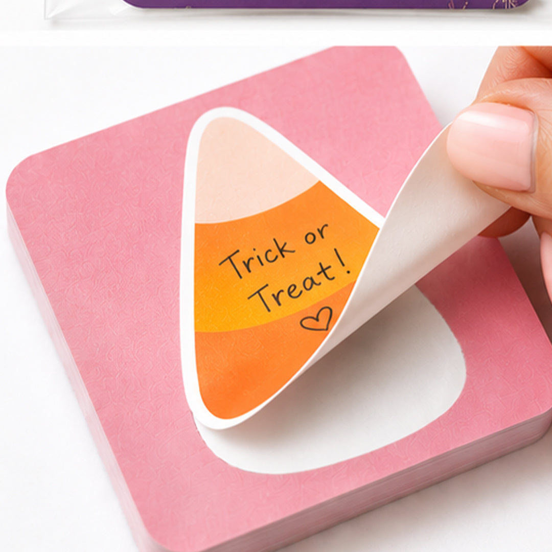Candy Corn Peel & Stick Notes