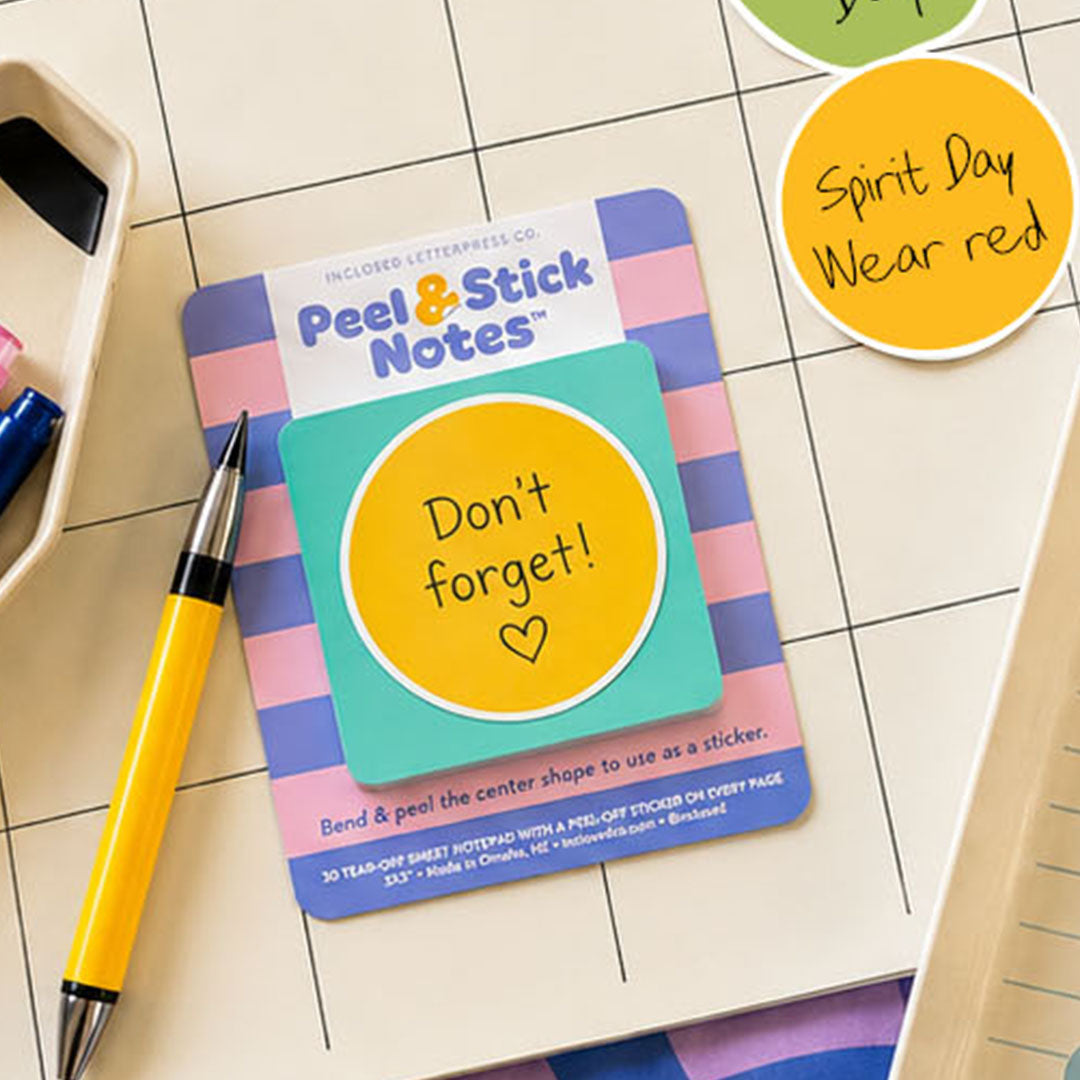 Circle Peel & Stick Notes™️