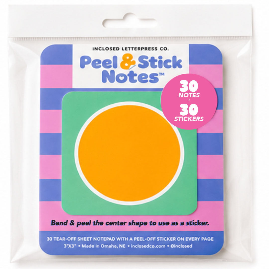 Circle Peel & Stick Notes™️