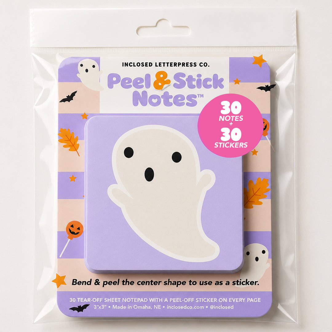 Ghost Peel & Stick Notes™️