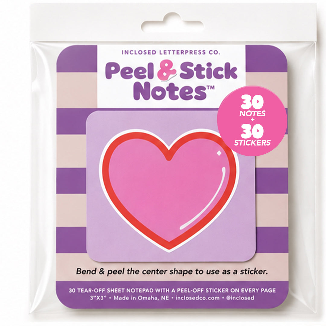Heart Peel & Stick Notes™️