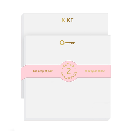 Kappa Kappa Gamma Charmpad® 2 Pack